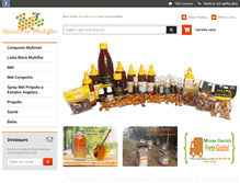 Tablet Screenshot of apiculturamultiflor.com.br